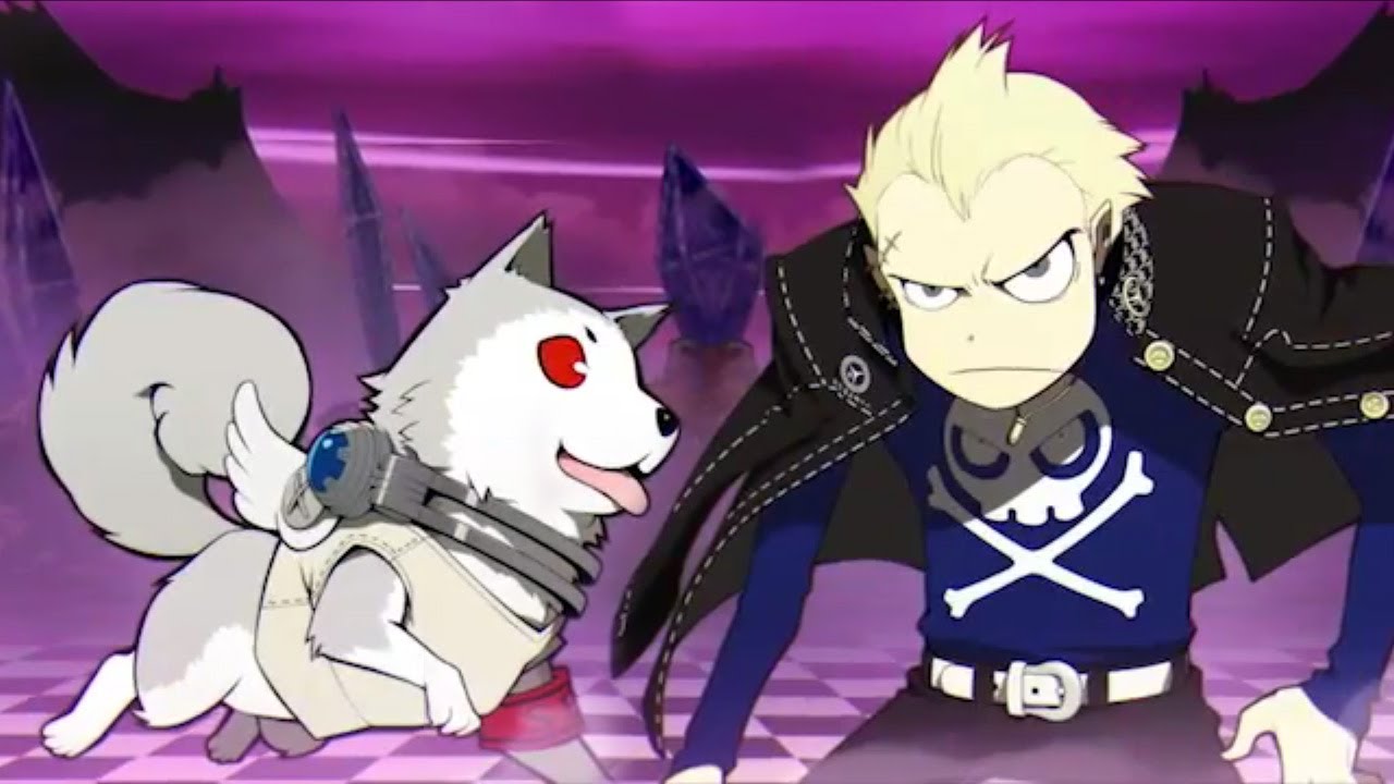 Persona Q - Koromaru and Kanji Gameplay (3DS) - YouTube